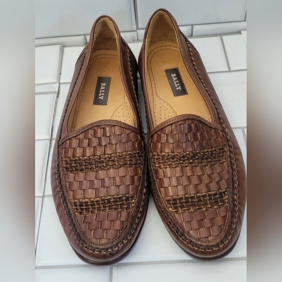 Bally | Shoes | Bally Carmelo Mens Brown Leather Loafer  display picture 3